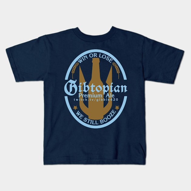 Gibtopian Premium Ale Kids T-Shirt by Gibbie420